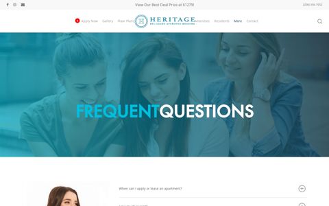 Frequent Questions – Heritage Apartments