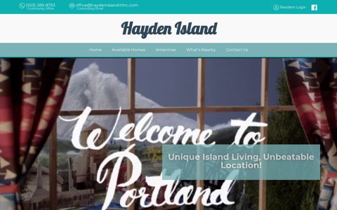 Hayden Island - Manufactured Home Community in Portland ...