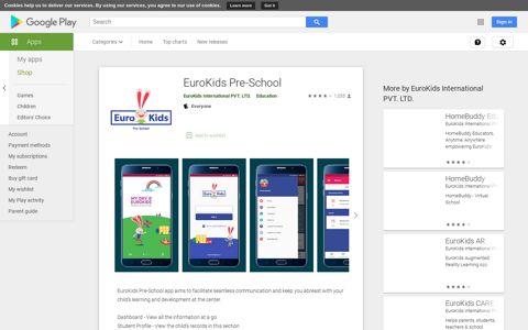 EuroKids Pre-School – Apps on Google Play