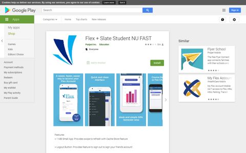 Flex + Slate Student NU FAST - Apps on Google Play