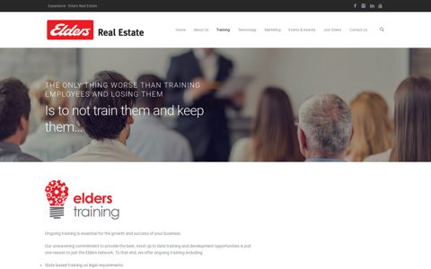 Training | Experience Elders Real Estate