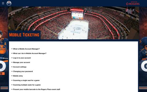 Mobile Account Manager | Edmonton Oilers - NHL.com