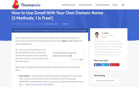 How to Use Gmail With Your Own Domain Name (2 Methods ...