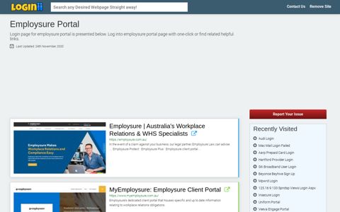 Employsure Portal - Loginii.com