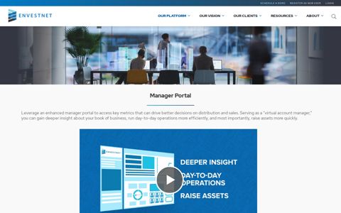 Manager Portal | Envestnet