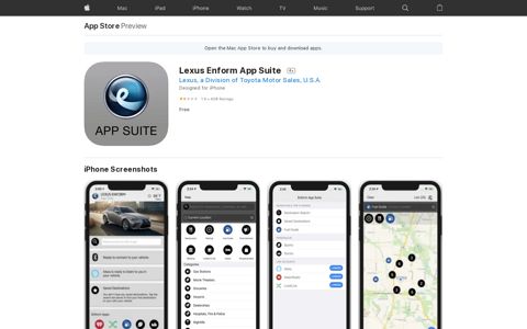 ‎Lexus Enform App Suite on the App Store