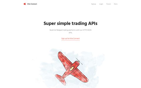 Kite Connect – REST-like HTTP trading APIs for individual ...