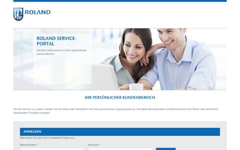 ROLAND Service-Portal