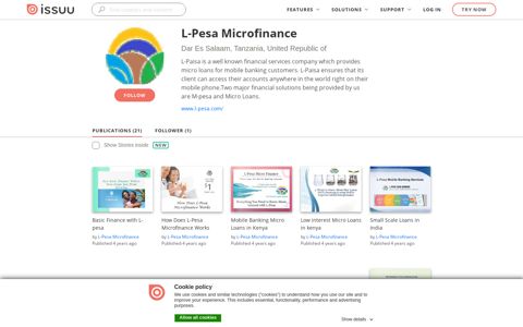 L-Pesa Microfinance - Issuu
