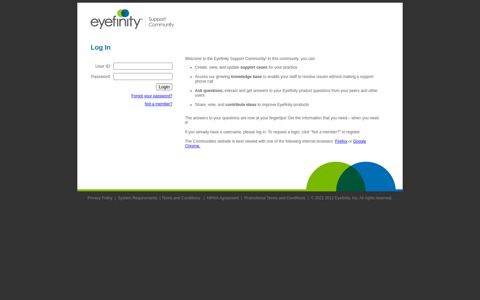 Eyefinity Login - 2020 salesforce.com. All rights reserved.