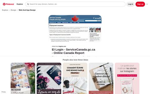 EI Login | Service canada, Financial assistance, Online service