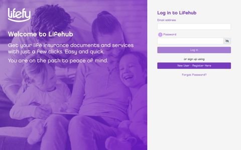 Lifehub | Lifefy Insurance Service Portal