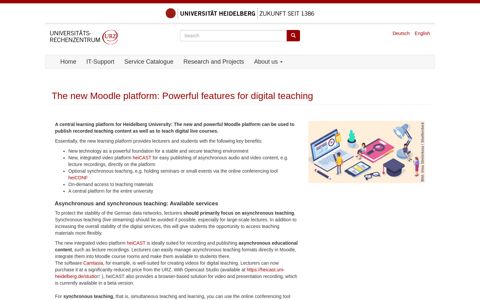 The new Moodle platform: Powerful features for digital teaching