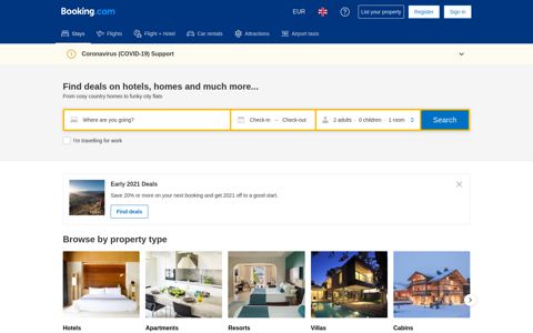 Booking.com | Official site | The best hotels & accommodations