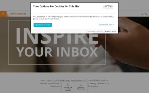 Inspire Your Inbox | ComeUntoChrist.org