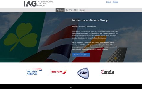 IAG Developer Portal - International Airlines Group