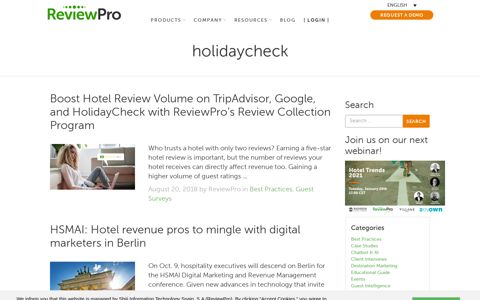 holidaycheck Archives | ReviewPro