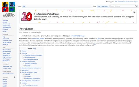 Recruitment - Wikipedia