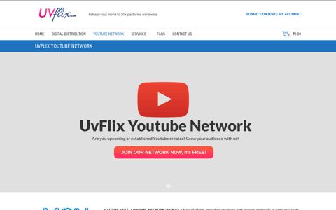 Youtube Multichannel Network (MCN)- Join UvFlix now!