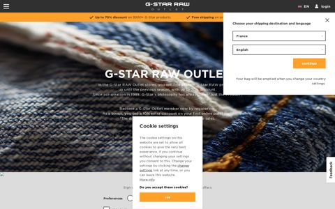 About G-Star RAW Outlet | G-Star Outlet - G-Star Sale