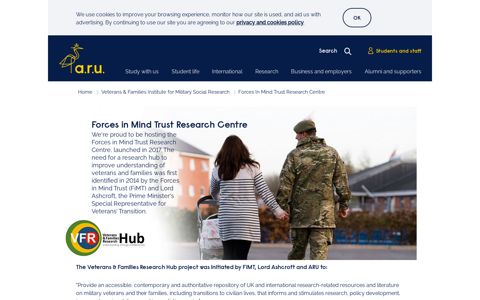 Forces In Mind Trust Research Centre - ARU