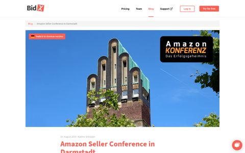 Amazon Seller Conference in Darmstadt - BidX