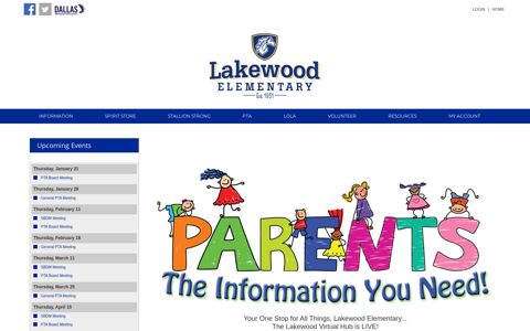 Lakewood Elementary PTA - Home Page
