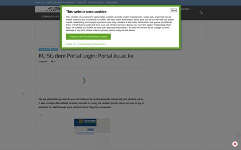 KU Student Portal Login: Portal.ku.ac.ke - Explore the best of ...
