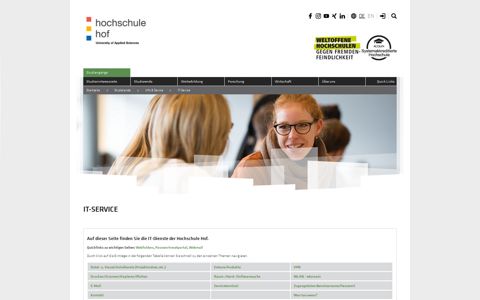 IT-Service - Hochschule Hof