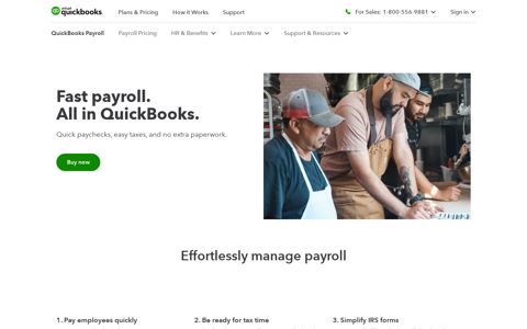 QuickBooks Desktop Payroll Enhanced | Payroll Done for You