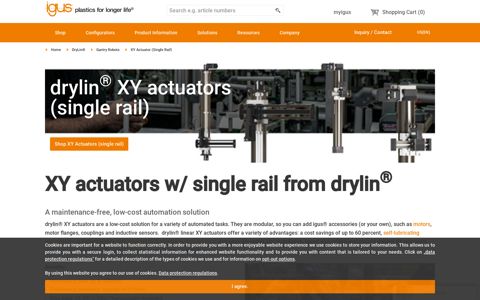 XY Actuator | drylin® | igus®