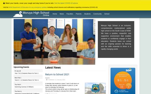 Latest News - Moruya High School Online