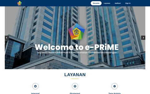 e-PRiME Kementerian Keuangan RI