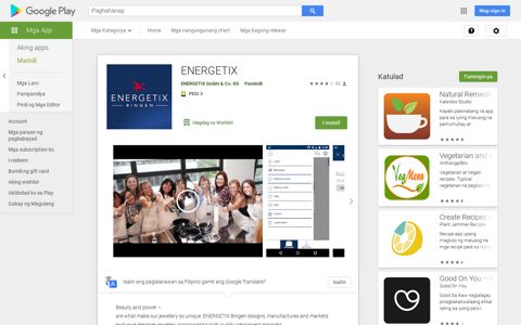 ENERGETIX - Mga App sa Google Play
