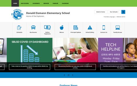 Donald Eismann Elementary / Homepage