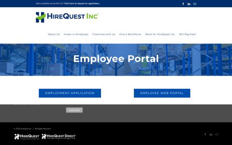 Employee Portal - HireQuest
