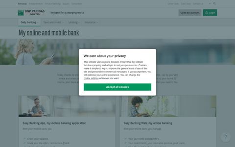 Mobile & online banking | BNP Paribas Fortis
