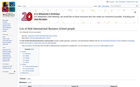 List of Hult International Business School people - Wikipedia