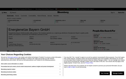 Energienetze Bayern GmbH - Company Profile and News ...