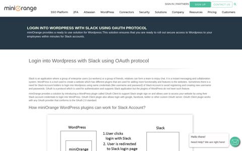 Login into WordPress with Slack using OAuth protocol