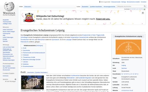 Evangelisches Schulzentrum Leipzig – Wikipedia