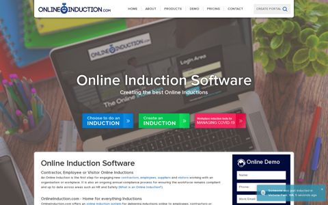 Online Induction Software for Contractor & Employee ...