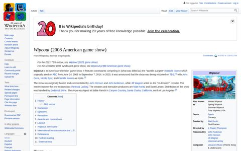 Wipeout (2008 American game show) - Wikipedia