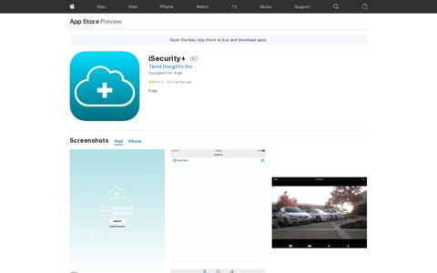 ‎iSecurity+ on the App Store