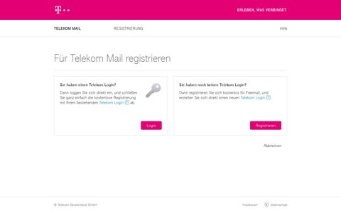 Telekom | Telekom Mail