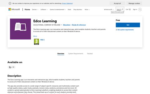 Get Edco Learning - Microsoft Store en-IE