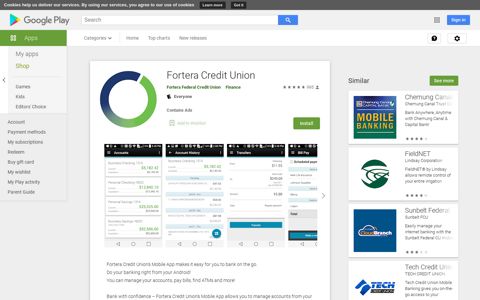 Fortera Credit Union - Apps on Google Play