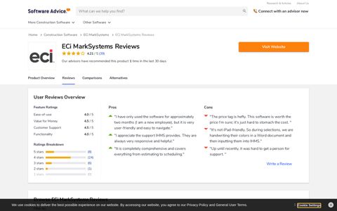 ECi MarkSystems Reviews & Ratings | 2020 | Software Advice
