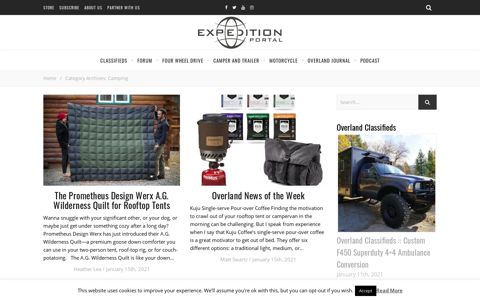 Camping Archives - Expedition Portal