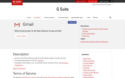 Gmail - G Suite - NC State University